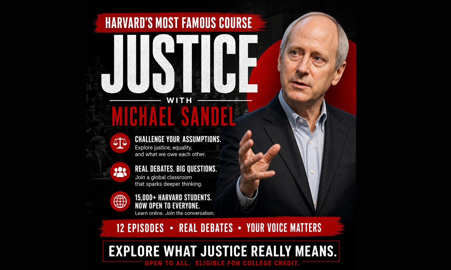 Justice: What's The Right Thing To Do? Gov-110